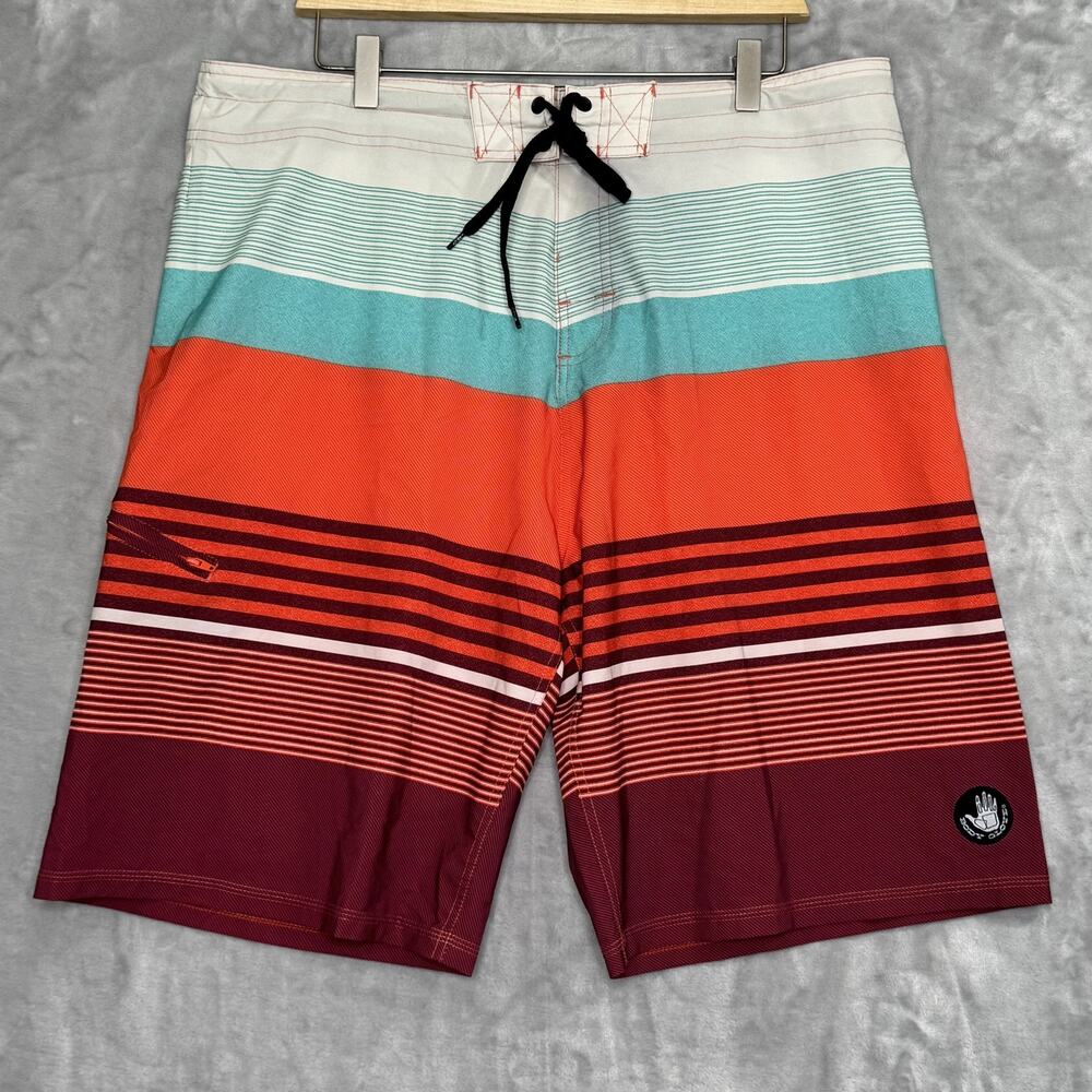 Body Glove Vapor Board Shorts Mens 38 Swim Trunks Pocket Quick Dry Surf Beach